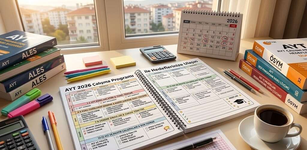 AYT 2026 Çalışma Programı
